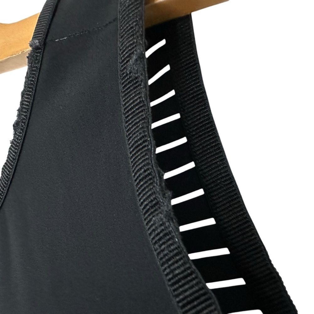 Lululemon Womens Both Ways Dress Size Stripe Black Reversible 6? Sleeveless - Picture 11 of 13